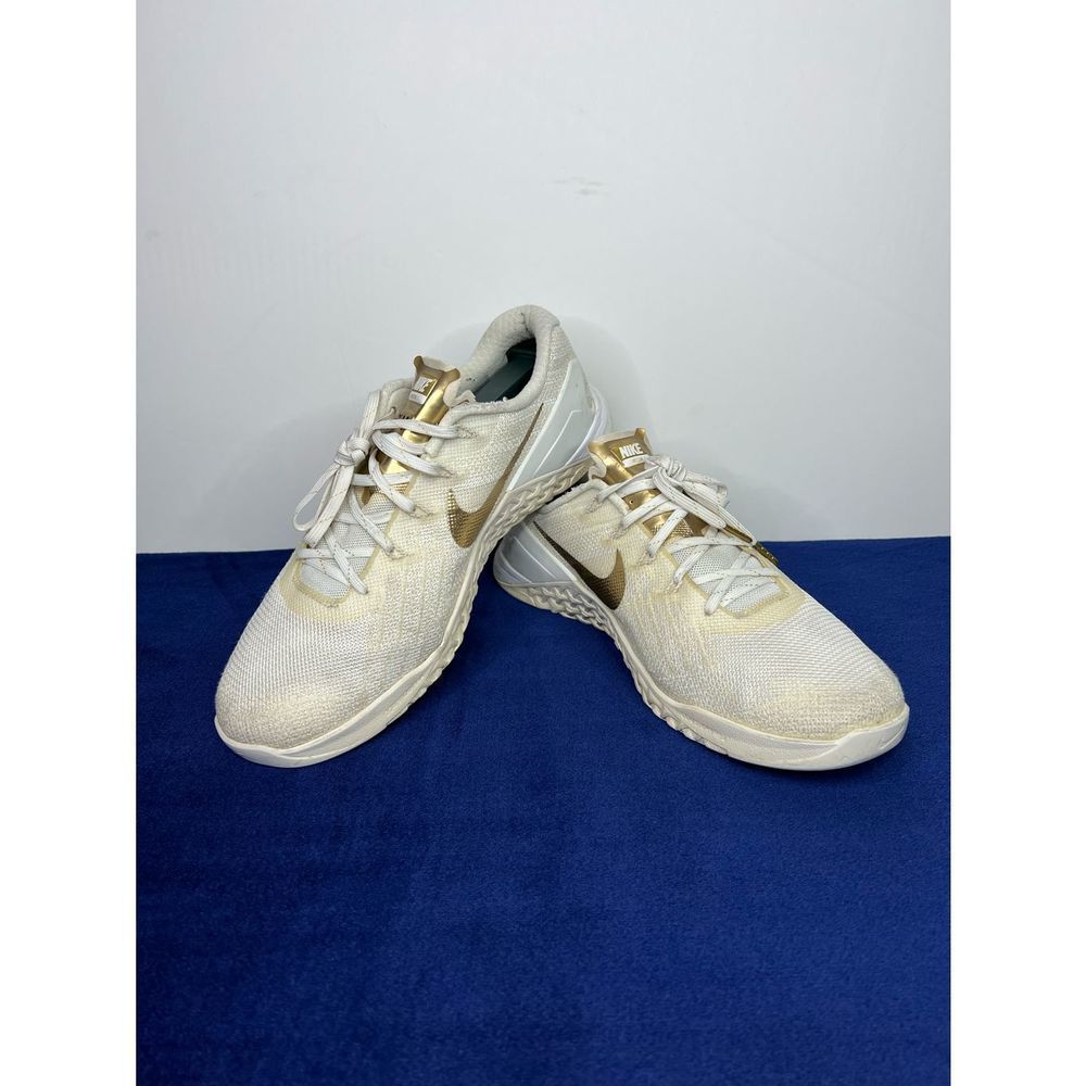 Nike Metcon 3 White Gold. Women Size 8 - Picture 3 of 11